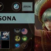 LG Zeyzal Sona Support Vs Janna NA Challenger Patch 26 11