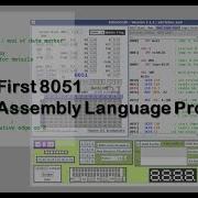 11 First 8051 Assembly Language Program