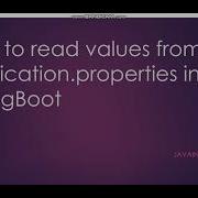 How To Read Values From Application Properties In SpringBoot