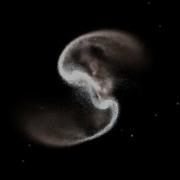 Galaxy Collisions Simulation Vs Observations