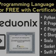 7 Best Programming Language Courses For Free With Certificate Eduonix