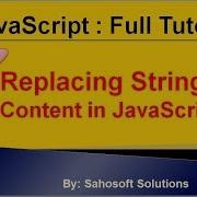 Replacing String Content In JavaScript JavaScript Full Tutorial In Hindi