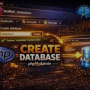 Create MySQL Database Easily PhpMyAdmin WAMP Full Guide