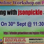 FREE Online Workshop On PYTHON Object Serialization By DURGA Sir