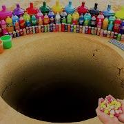 EXPERIMENT Giant Toothpaste Eruption From Coca Cola Mtn Dew Fanta Vs Mentos In Big Underground