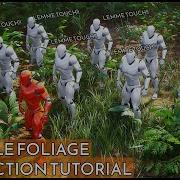 Multiple Foliage Interaction Tutorial Under 7 Minutes Rain Forest Pack UE4 UE5