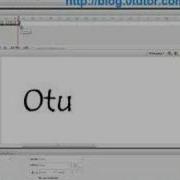 Handwriting Flash Animation Effect