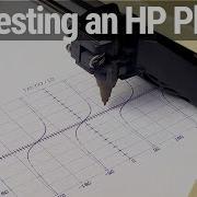 Plotting For The First Time HP 7470A