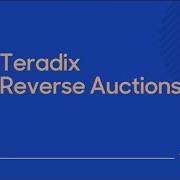 Reverse Auctions Teradix