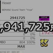 スコアアタック Hexer MAS G Score 2 941 725 GITADORA FUZZ UP