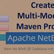 Create Multi Module Maven Project In NetBeans IDE