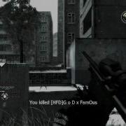 CoD 4 Crazy Ass Wallbang Headshot