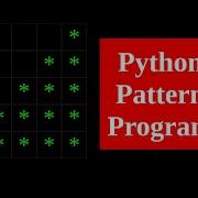 Python Pattern Programs Inverse Triangle Pattern