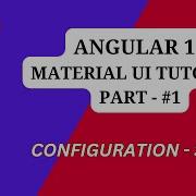 Введение и настройка Angular Material Angular 15 Учебное пособие по Material UI