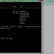 Oracle SQL Insert Statement