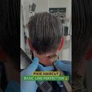 PIXIE HAIRCUT BASIC LINE PERFECTION Complete Tutorial Linked Below Haircut Pixiecut Hair