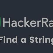 HackerRank Find A String Python