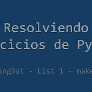 034 Ejercicio De Python Codingbat List 1 Make Pi
