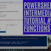 PowerShell Intermediate Tutorial 1 Custom Functions Intermediate