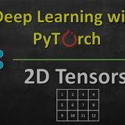 2D Tensors Deep Learning With PyTorch