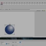 Basic Motion Tween Animation Bouncing Ball Part 1