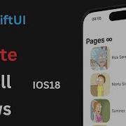 SwiftUI ScrollView Pagination Infinite ScrollViews IOS 18