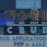 PHP Ajax CRUD Application Tutorial MySQL Bootstrap JQuery DataTables Part 1