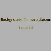 Camera Background Zoom Blender Tutorial