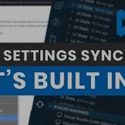 Settings Sync In Visual Studio Code IT S BUILT IN NOW