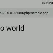 How To Run PHP Code On Mobile Using AWebServer
