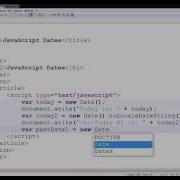 JavaScript Date Class Part 1