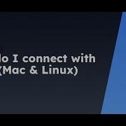 How To Connect To EC2 With SSH Mac OS Or Linux Awstraining Awstutorial Awstutorialforbeginner