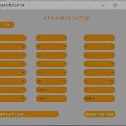 Java Tutorial GPA Calculator With Scene Builder Demo