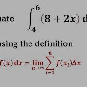 DEFINITION OF A DEFINITE INTEGRAL