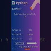 Python Quiz 18
