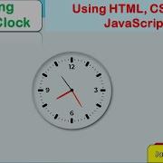 Awesome Working Analog Clock Just Using HTML CSS And JavaScript Easy Way For Begineers