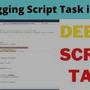 19 Debugging Script Task In SSIS