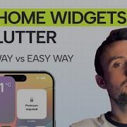 How To Build IOS Home Widgets In Flutter And How I Automated It