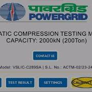 VERTEX Automatic Compression Testing Machine Capacity 2000kN Pace Rate Controlling 4 0kN Sec