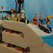 Lego Mine Flood Disaster Tsunami Dam Breach Experiment Wave Machine VS Emerald Mine