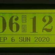 NTP Network Time Protocol WiFi Internet Clock GLCD 128x64 Arduino ESP32 Calendar