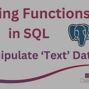 Строковые функции в SQL с практическим применением PostgreSQL