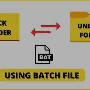Lock Folder UnLock Folder By Using Batch Script File Windows Tricks Protect UnProtect