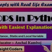 What Are Instance Variables Static Class Variables Local Variables In OOPs Lecture 8 Hindi