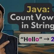 Java Program To Count Vowels In A String