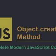 JavaScript Object Create Method