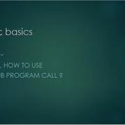 In HAAS M97 Sub Program Call