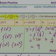 Chain Rule Function Notation Exam Review Challenge