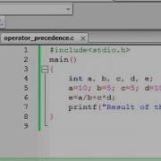 C Programming Tutorial 12 Operator Precedence