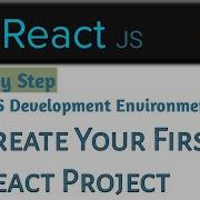 2 Step By Step React JS Environment Setup Create React App Command Understanding